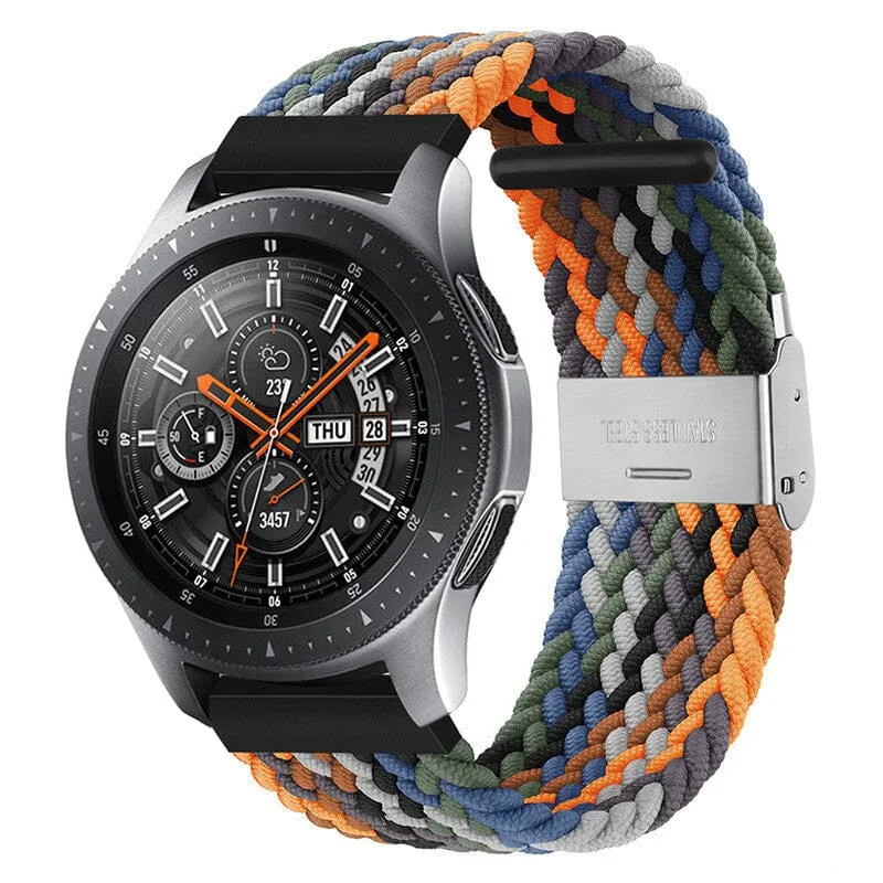 Nylon Braided Loop Watch Straps Compatible with the Suunto 3 & 3 Fitness