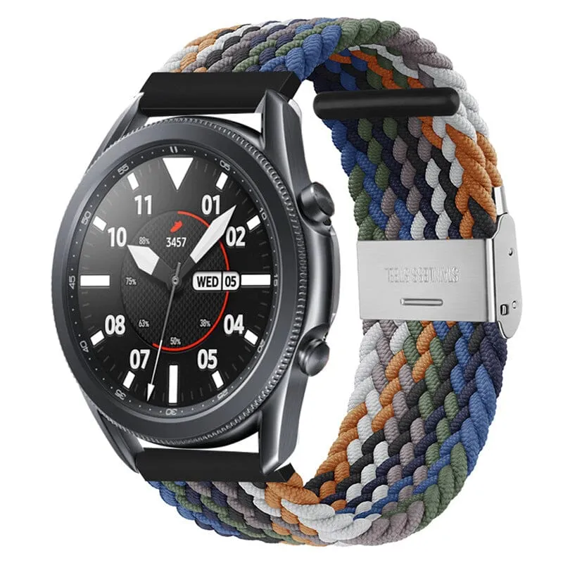 Nylon Braided Loop Watch Straps Compatible with the Suunto 3 & 3 Fitness