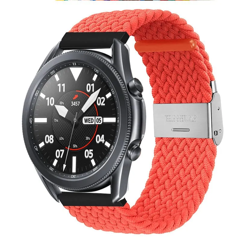 Nylon Braided Loop Watch Straps Compatible with the Suunto 3 & 3 Fitness