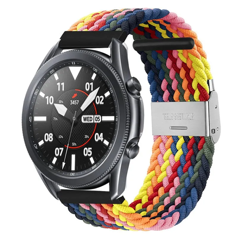 Nylon Braided Loop Watch Straps Compatible with the Suunto 3 & 3 Fitness