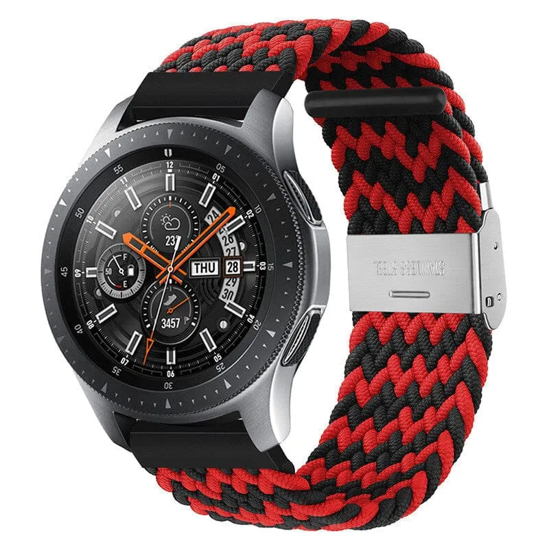 Nylon Braided Loop Watch Straps Compatible with the Suunto 3 & 3 Fitness