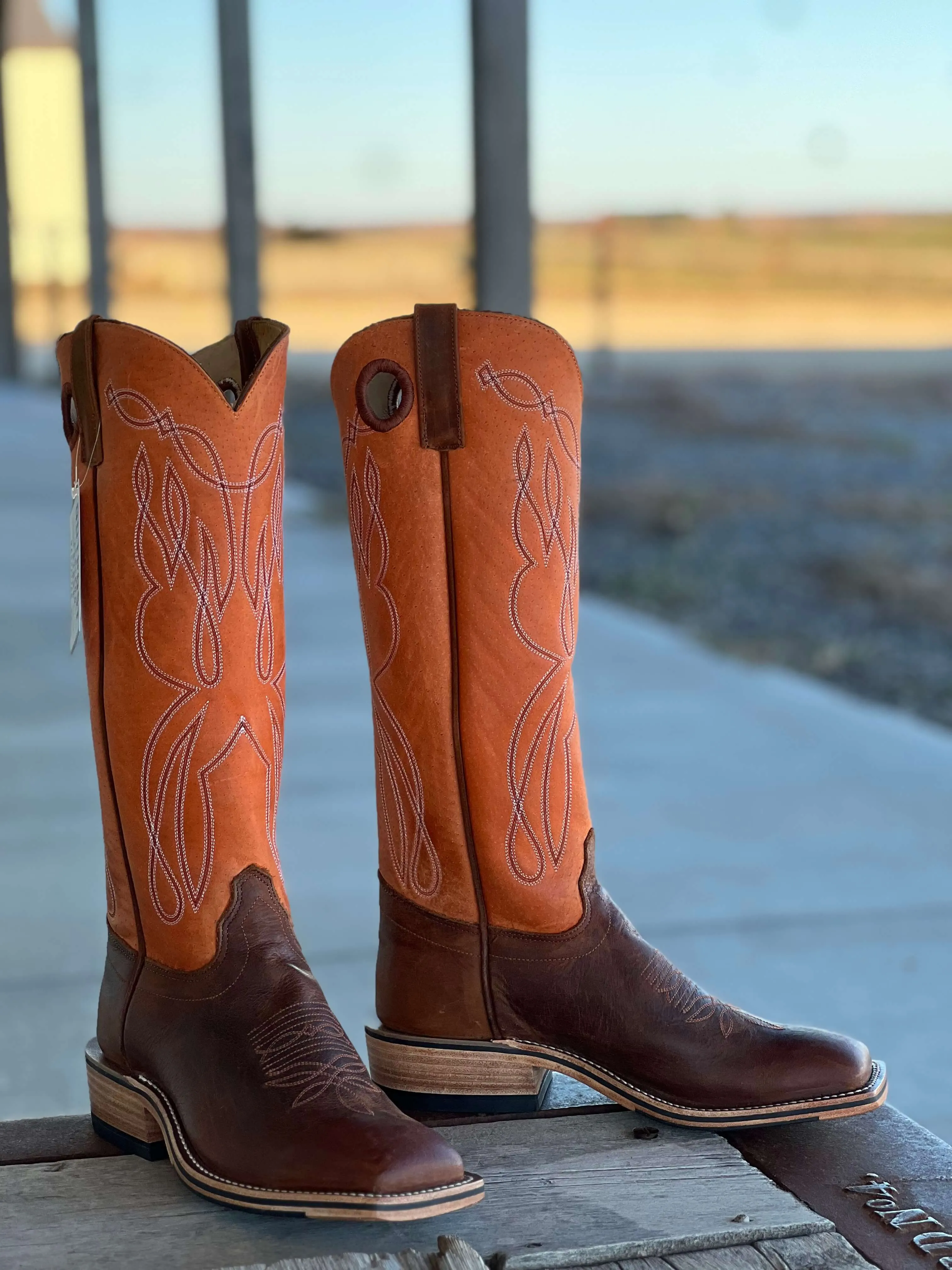 Olathe Boot Co. | Saddle Elk Butt Tanager Tall Top Boot