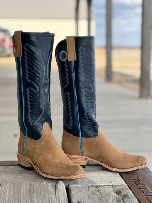 Olathe Boot Co. | Tan Newman KS Toe Tall Top Boot CLOSEOUT SIZES