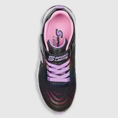 Open Box - S Sport By Skechers Girls' Jazmin Sneakers - Black 2