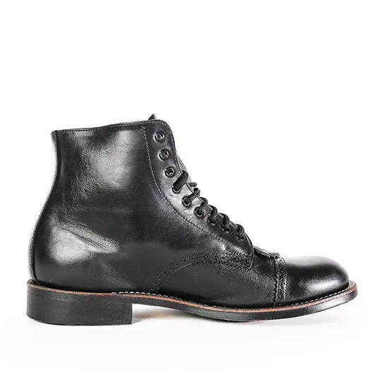 Parade Boot Brogue - Black Chrome