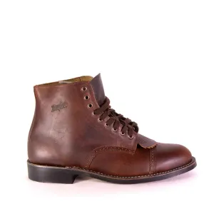 Parade Boot Brogue - Brown Chrome