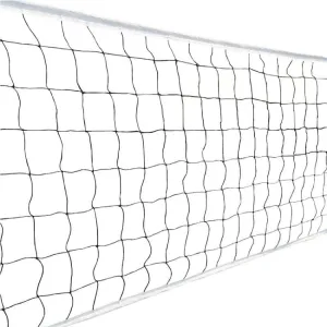 Polyethylene Knotted Four Wraped Sides Beach Volleyball Net For Competition / Training