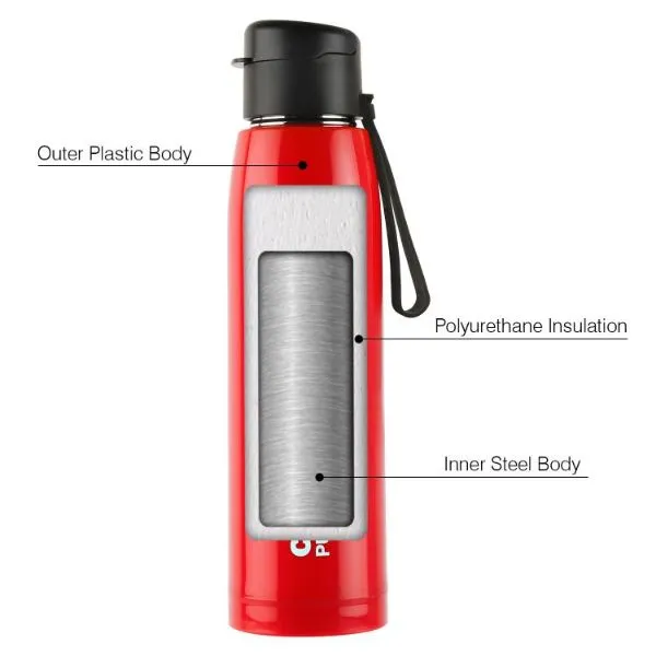 Puro Steel-X Cooper 900 Water Bottle, 740ml