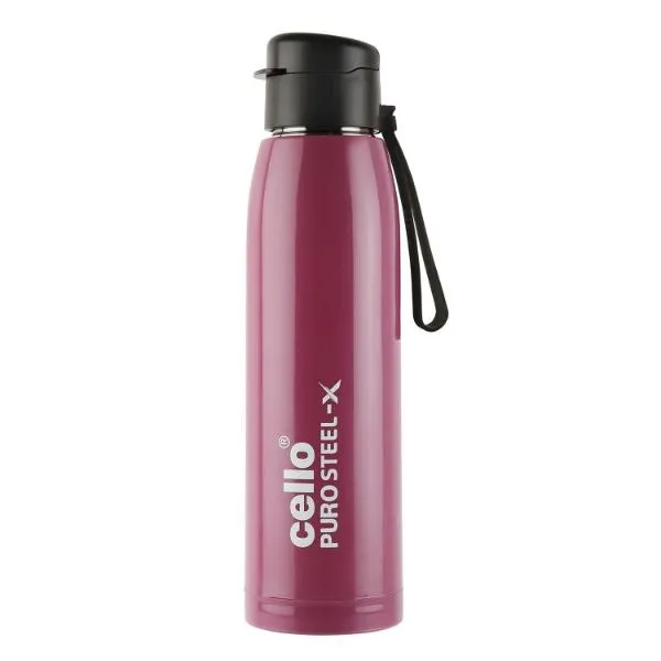 Puro Steel-X Cooper 900 Water Bottle, 740ml