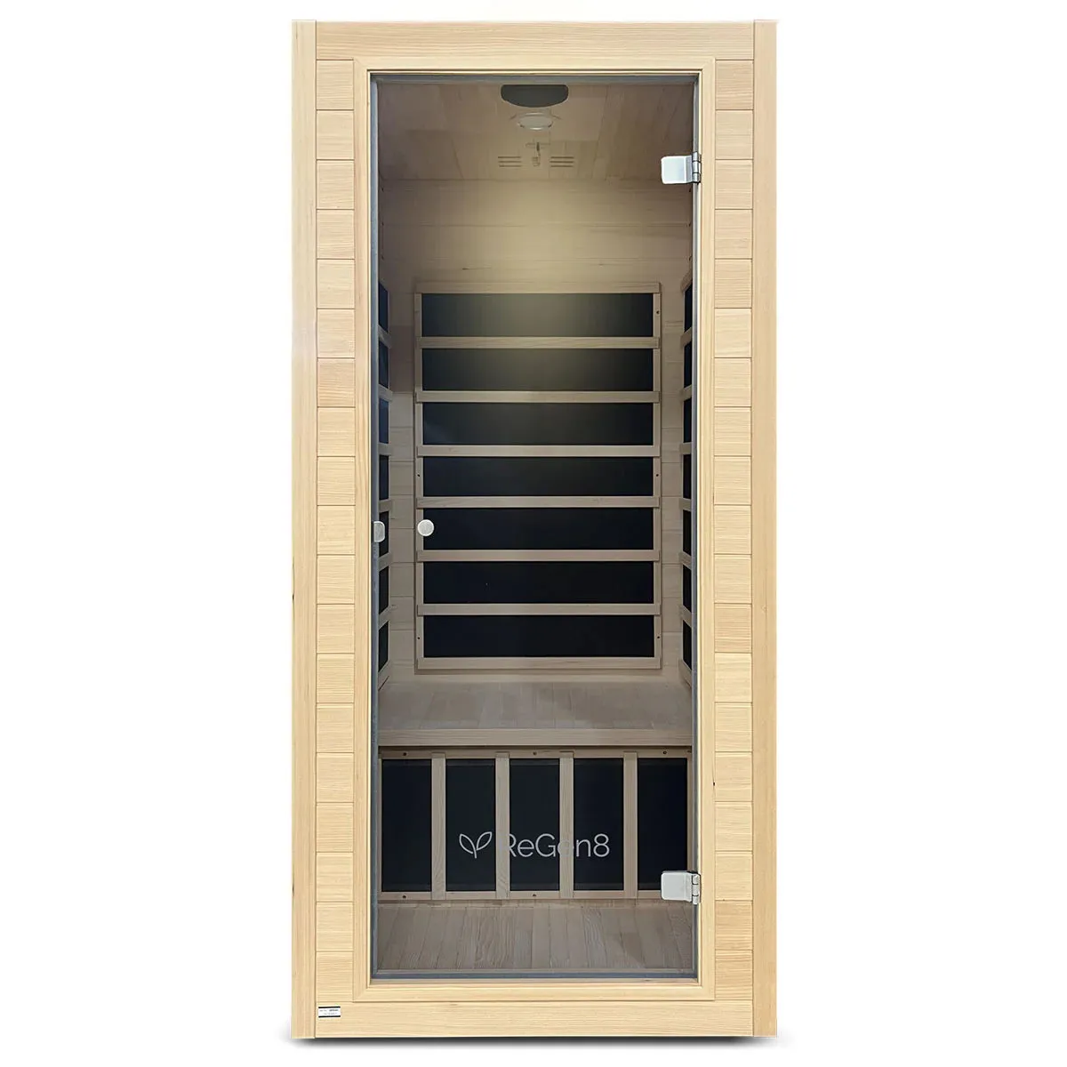 ReGen 8 Solo - 1 Person Hemlock Infrared Sauna