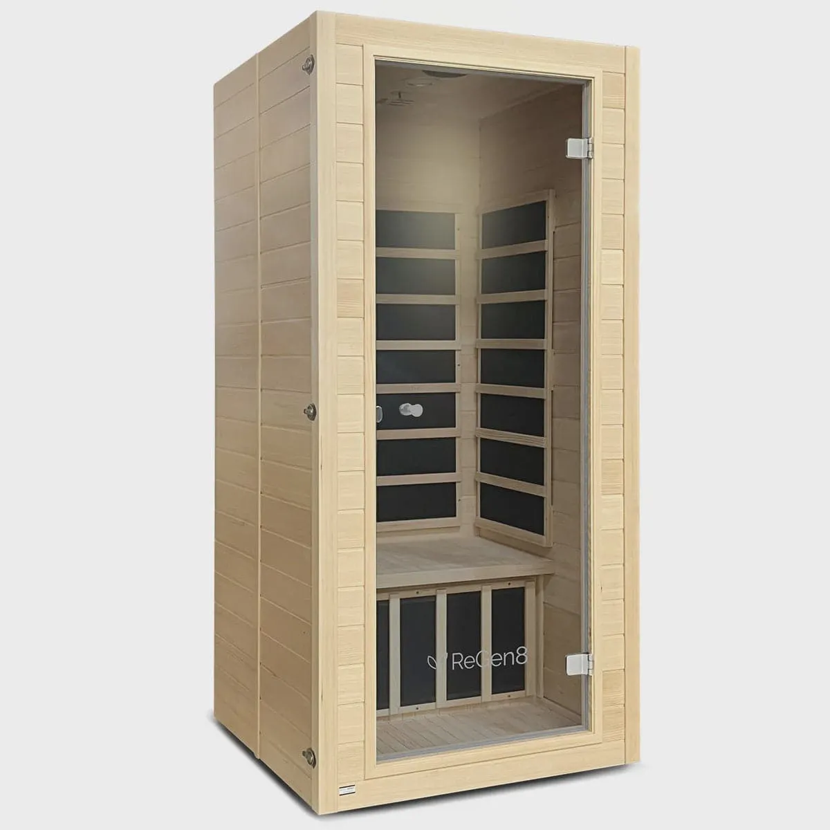 ReGen 8 Solo - 1 Person Hemlock Infrared Sauna