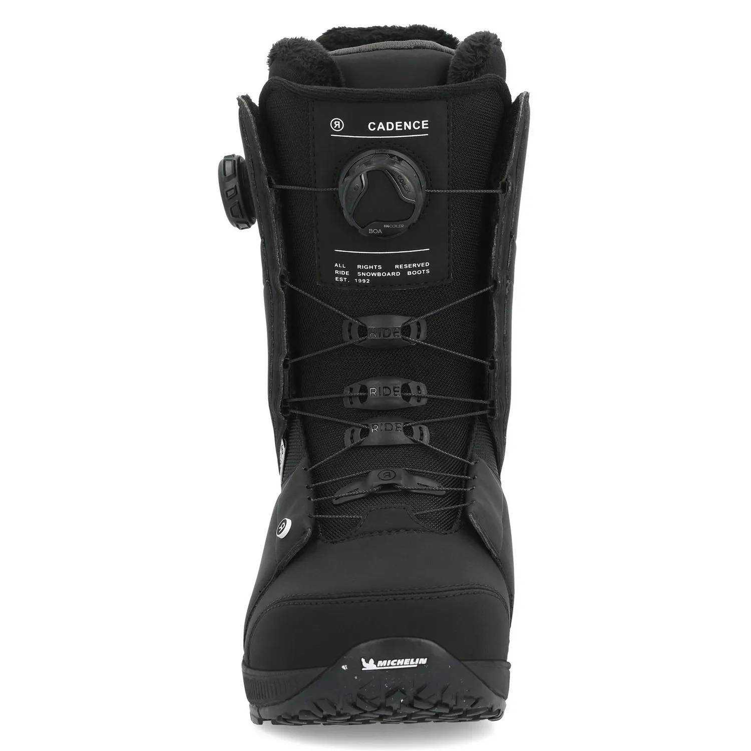 Ride Women's Cadence Snowboard Boots 2024 Black