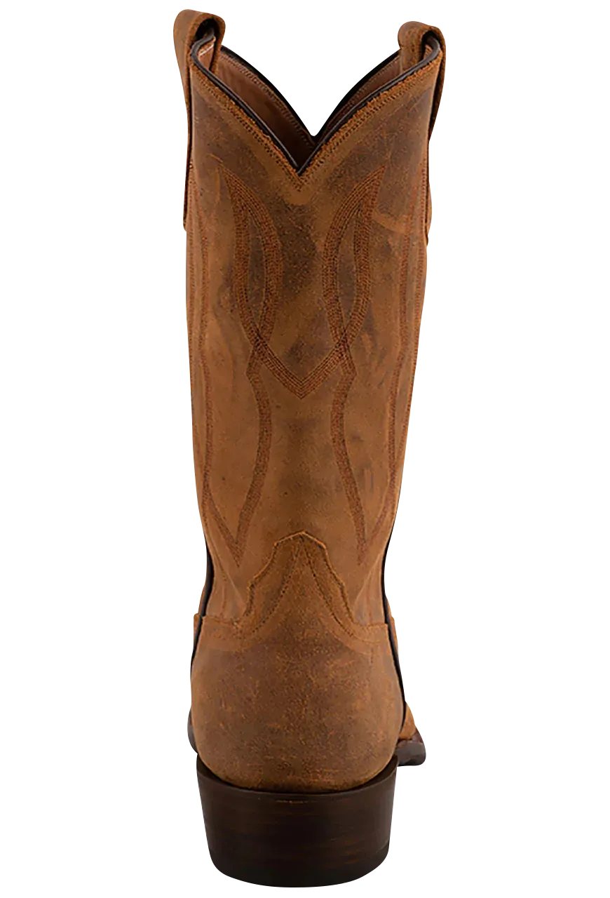 Rios of Mercedes Kudu Antelope Cowboy Boots - Light Brown