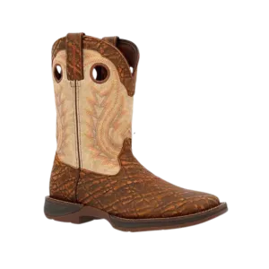 Rocky Men's Elephant Print & Bone Boots