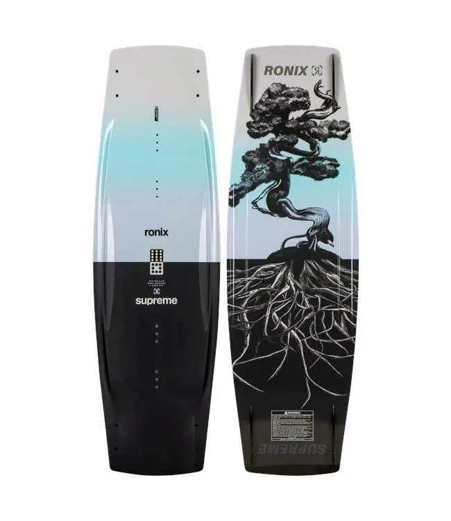 Ronix Supreme Wakeboard Package with Divide Boots (2024)