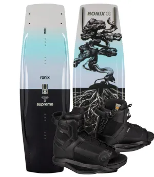 Ronix Supreme Wakeboard Package with Divide Boots (2024)