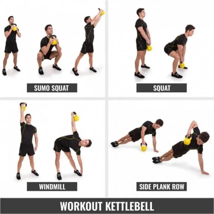 Rubber Coated Kettlebell 32KG