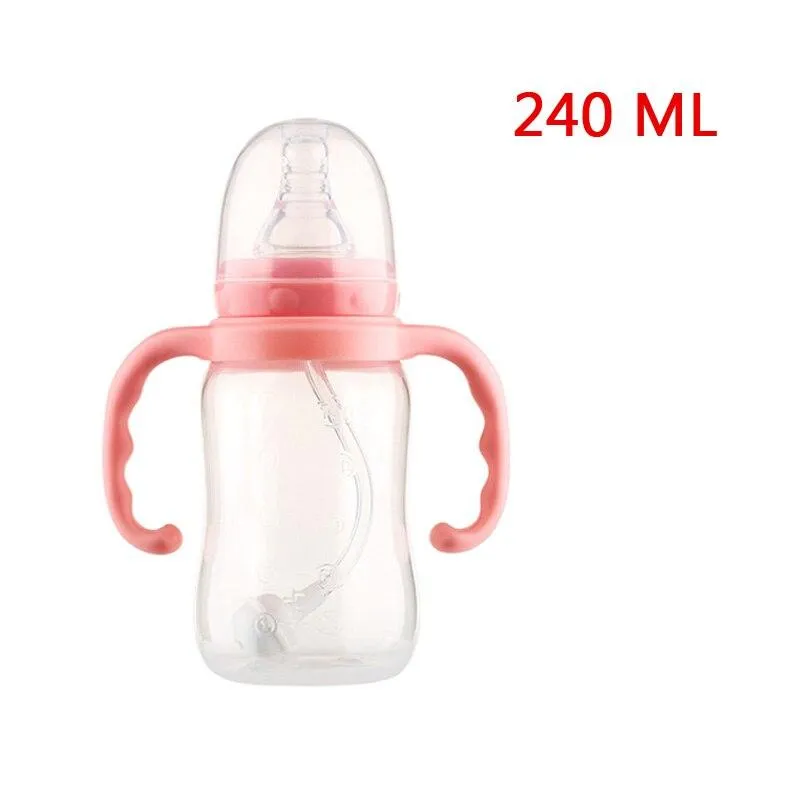 Silica Gel Feeding Kids Toddler Newborn Baby Drink Cups Water Bottles Kids Drinking Sippy A Cup with Straw Copo Infantil Drinker