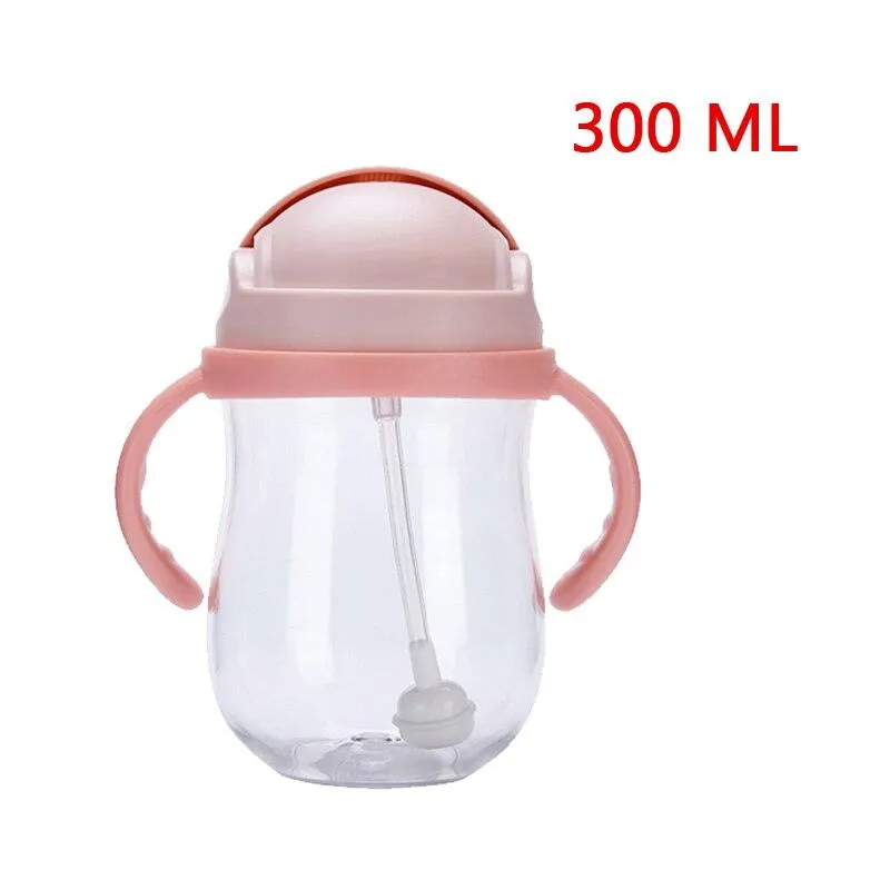 Silica Gel Feeding Kids Toddler Newborn Baby Drink Cups Water Bottles Kids Drinking Sippy A Cup with Straw Copo Infantil Drinker