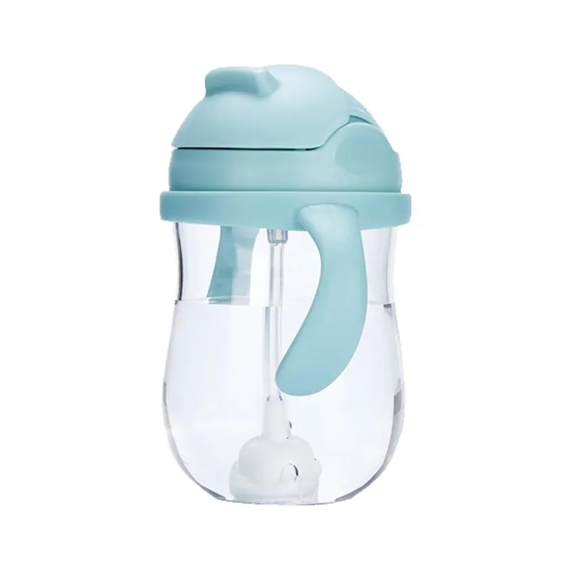 Silica Gel Feeding Kids Toddler Newborn Baby Drink Cups Water Bottles Kids Drinking Sippy A Cup with Straw Copo Infantil Drinker