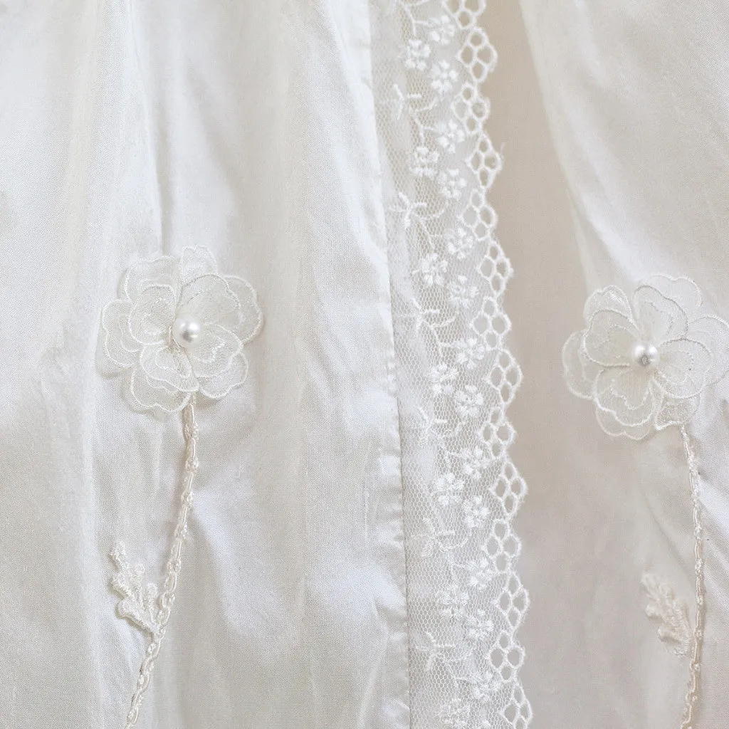 Silk Christening Gown 'Eden'