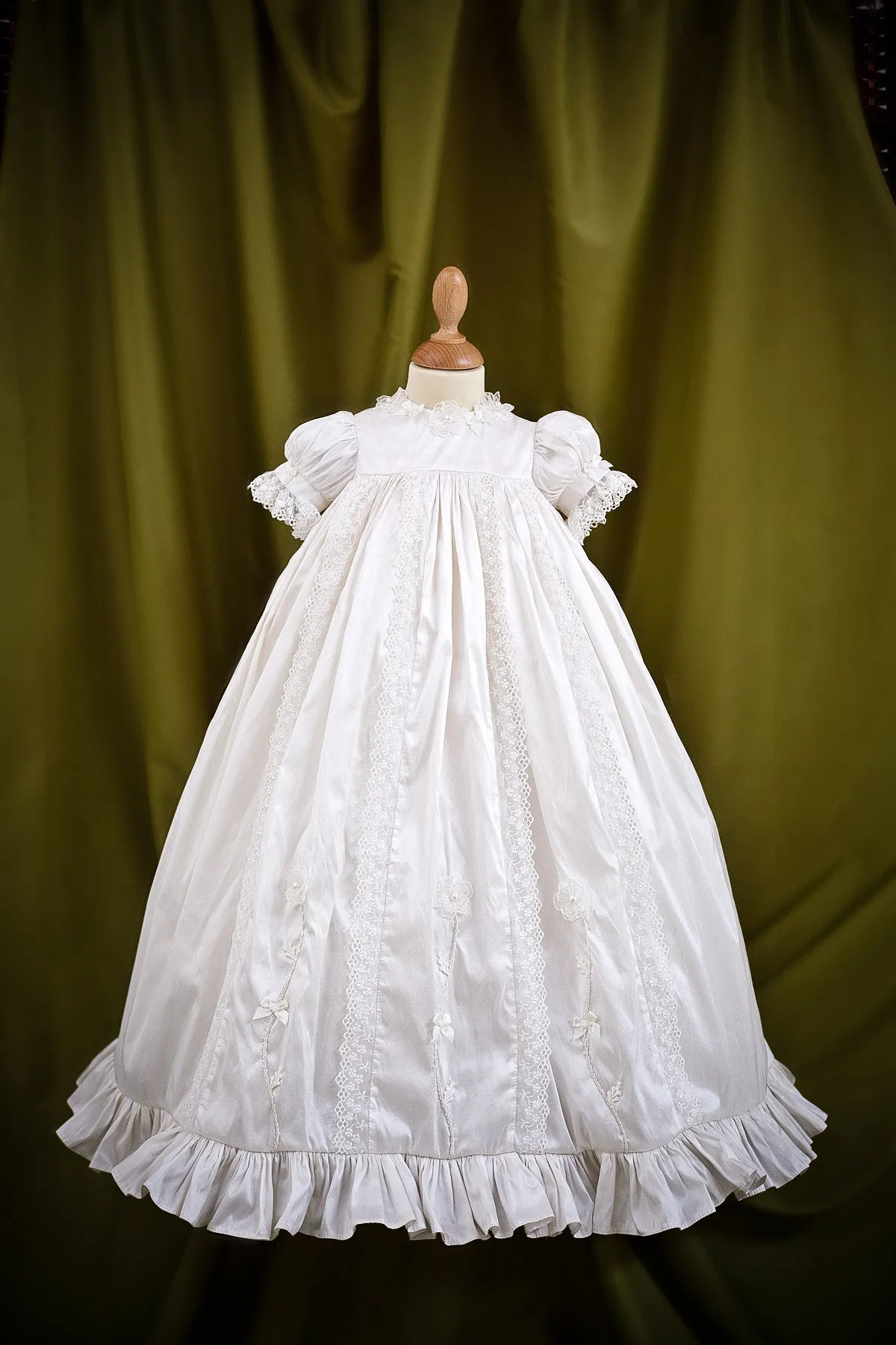 Silk Christening Gown 'Eden'