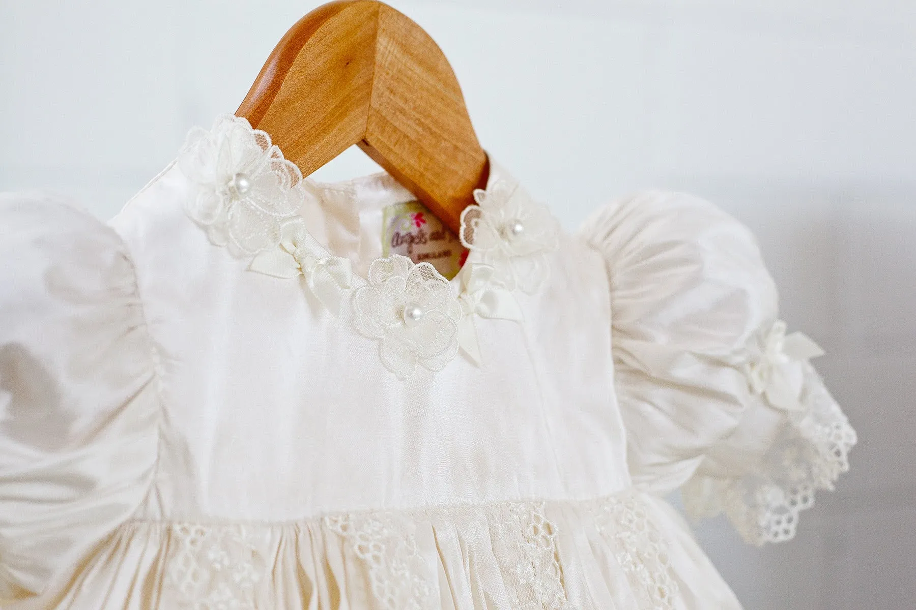 Silk Christening Gown 'Eden'