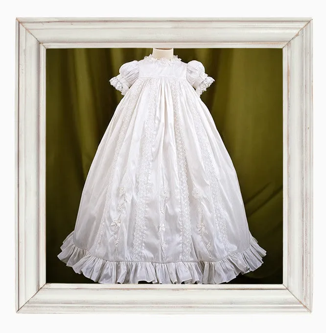 Silk Christening Gown 'Eden'