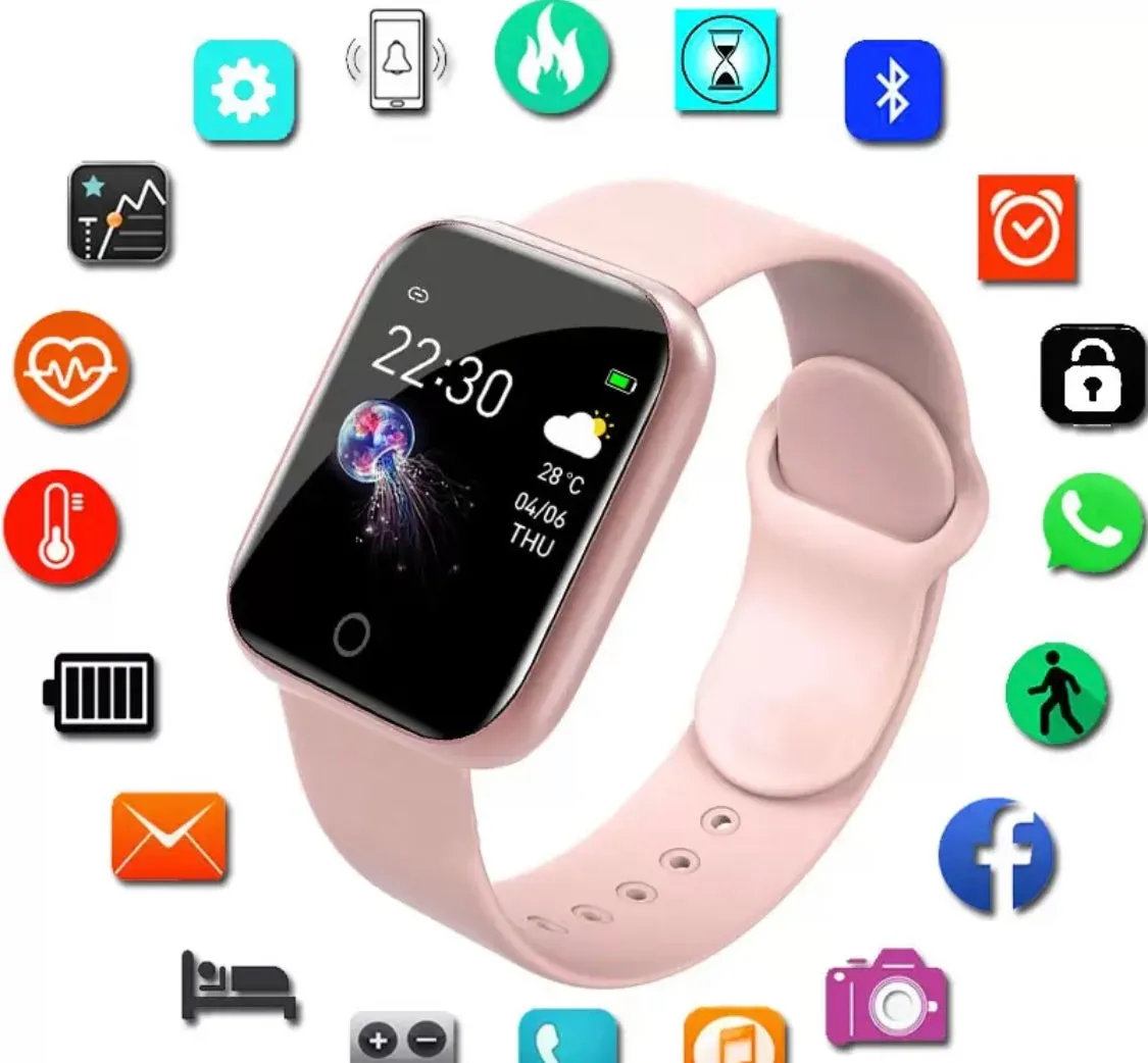 Smart Watch Women Men Smartwatch For Android IOS Electronics