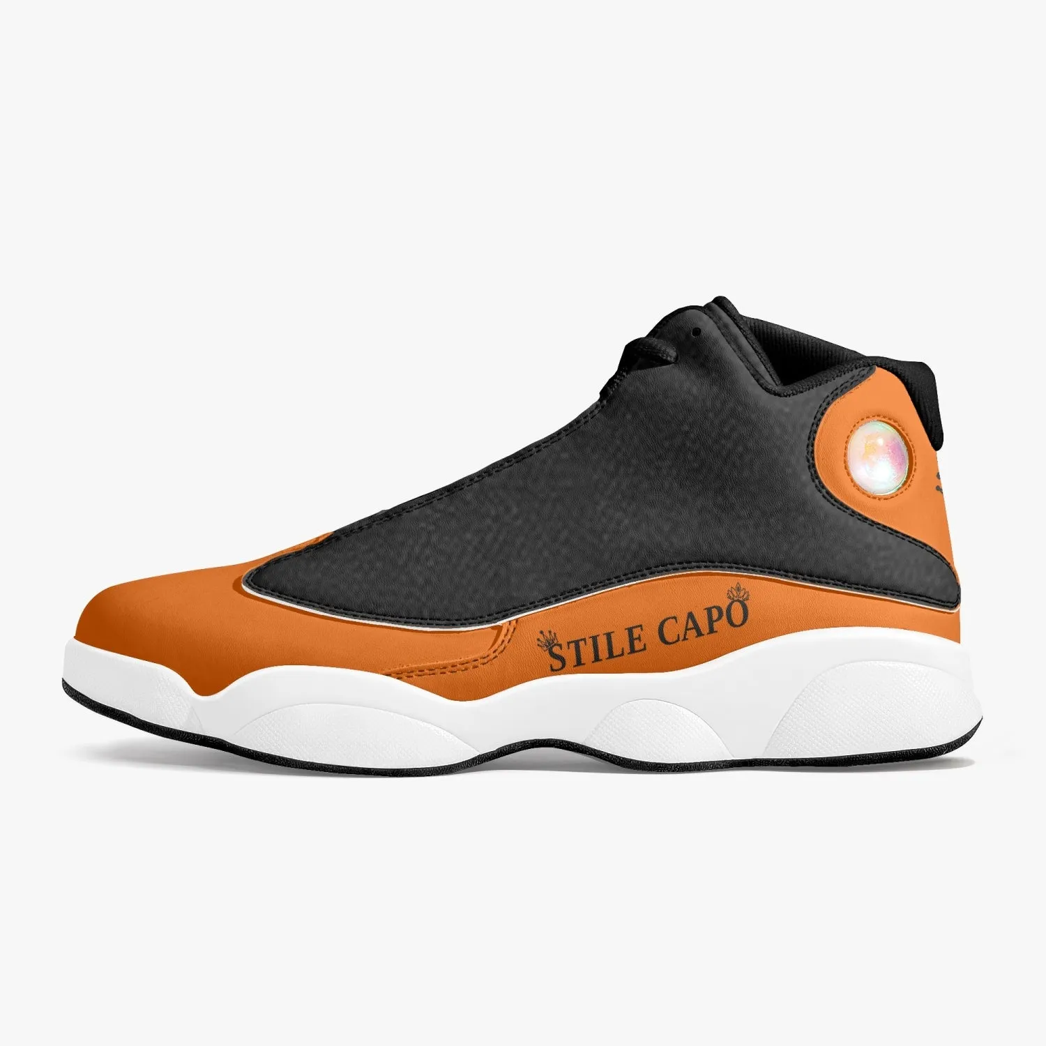 STILE CAPO  Leather Basketball Sneakers KINGS