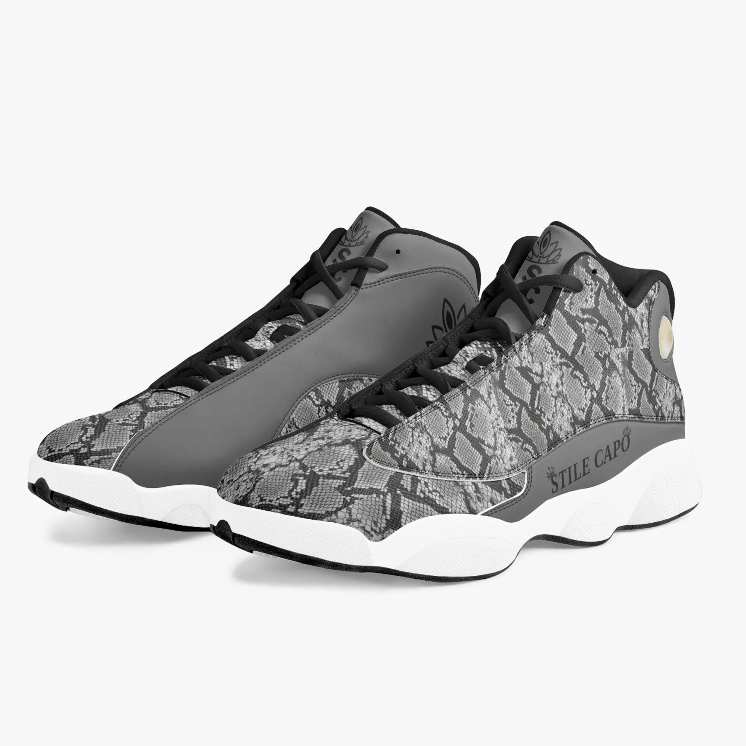 STILE CAPO QUEENS  Basketball Sneakers - Black TRIM