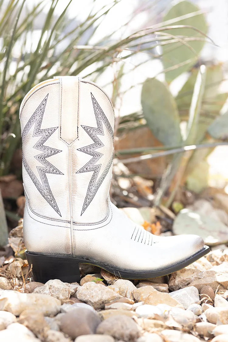 Sun Star Silver Cowgirl Boot