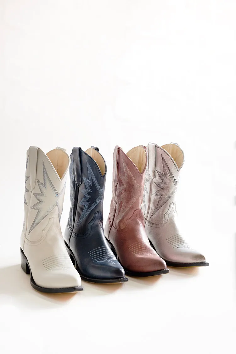 Sun Star Silver Cowgirl Boot