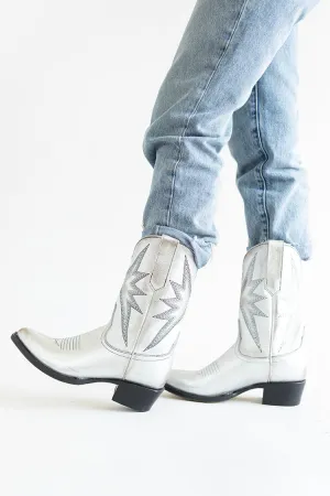 Sun Star Silver Cowgirl Boot