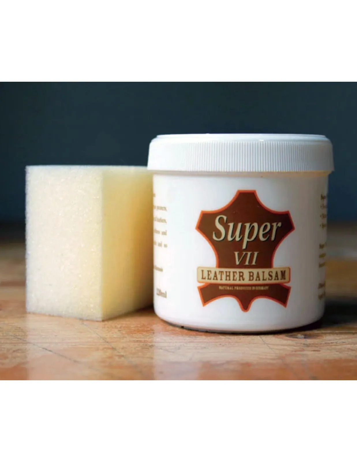 Super VII Leather Balsam - Natural Conditioner for Protecting and Waterproofing Leather