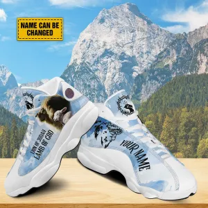 Teesdily | Lion And Lamb Basketball Shoes, Jesus Lion Of Judah Running Shoes, Christian Gifts, Religious Footwear Unisex Basketball Shoes