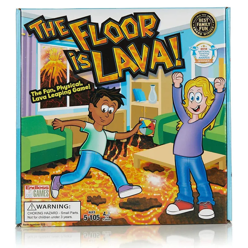 The Floor is Lava Interactive Floor Games for Children Adults