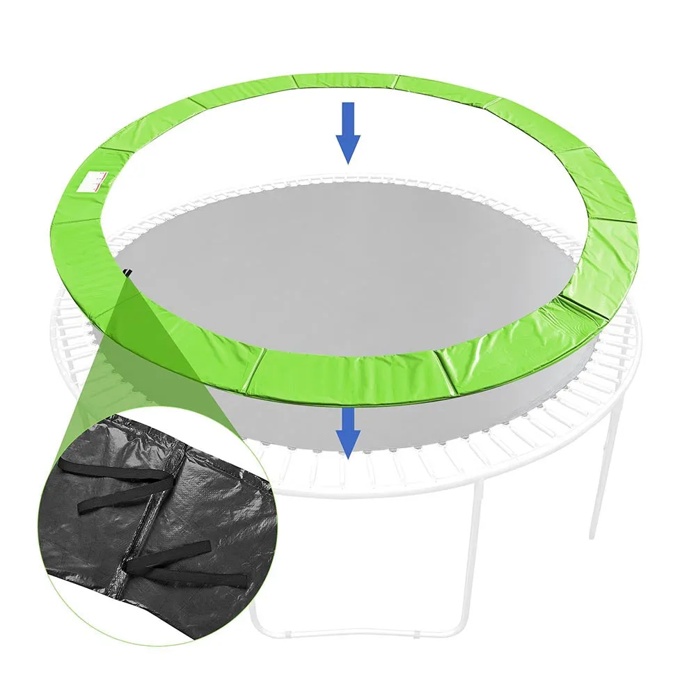 TheLAShop 14 ft Trampoline Pad Replacement Spring Cover Green