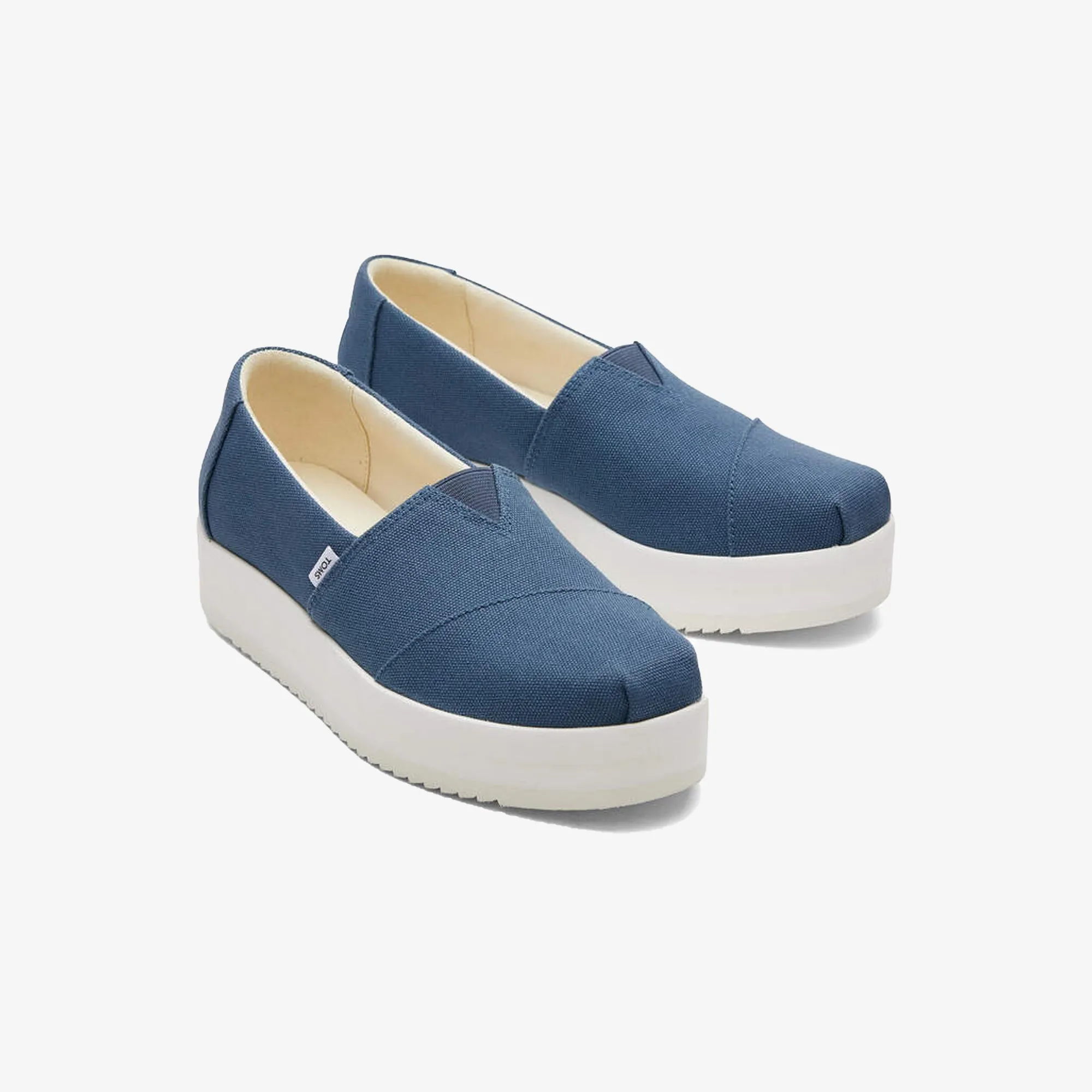 Toms | WMN'S ALPARGATA MIDFORM ESPADRILLE  { BLUE