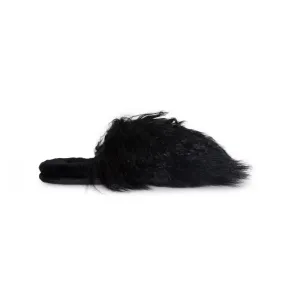 UGG Fluff Momma Clog Black Slippers