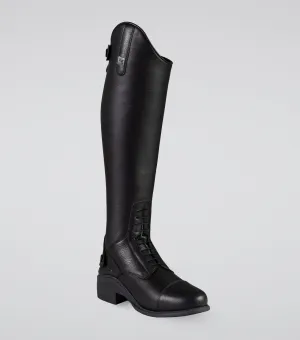 Vallardi Ladies Leather Field Tall Riding Boot Black