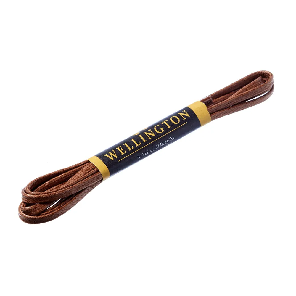 Wellington Flat Waxed Dress Shoelaces