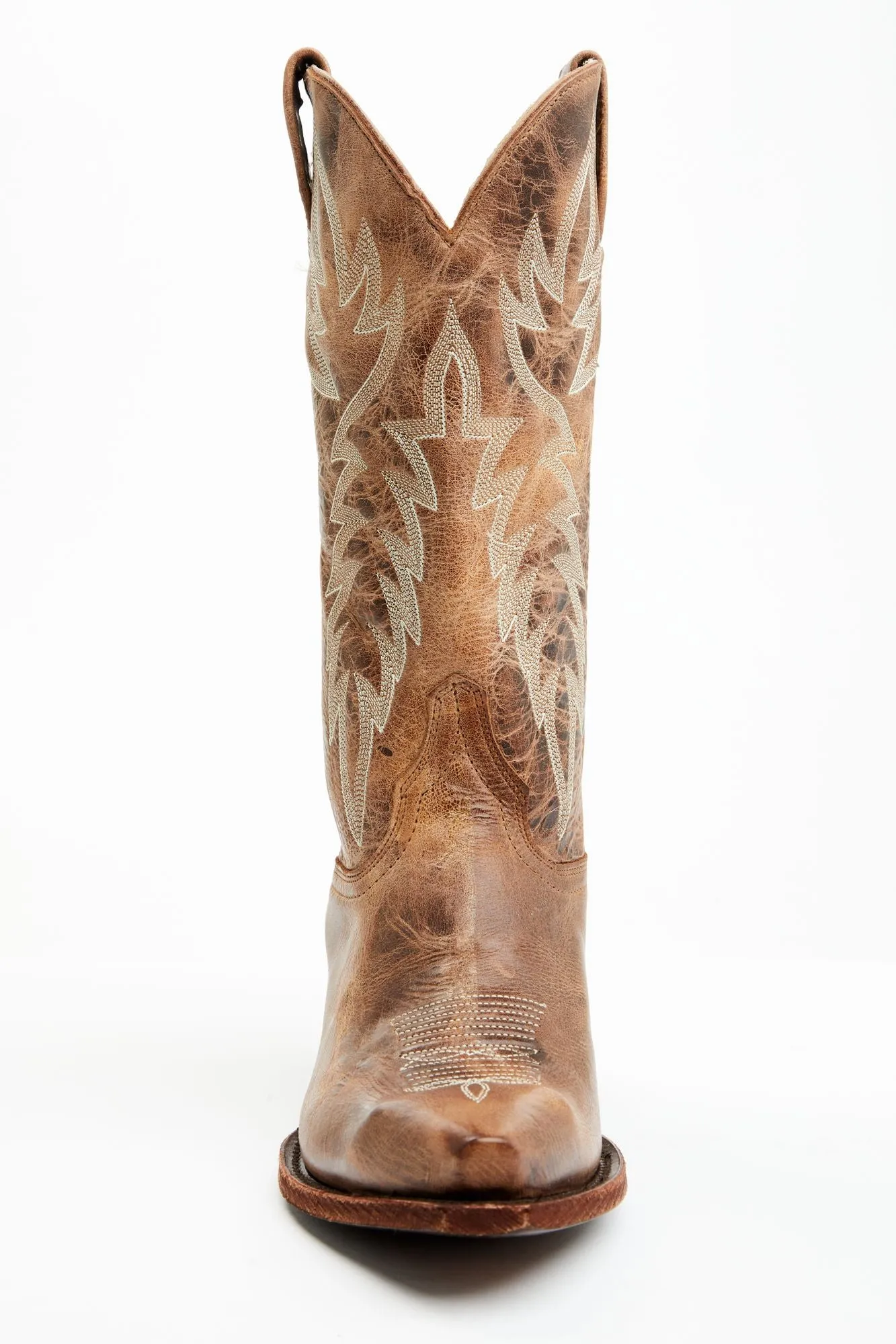 Wheeler Brown Western Performance Boots - Snip Toe