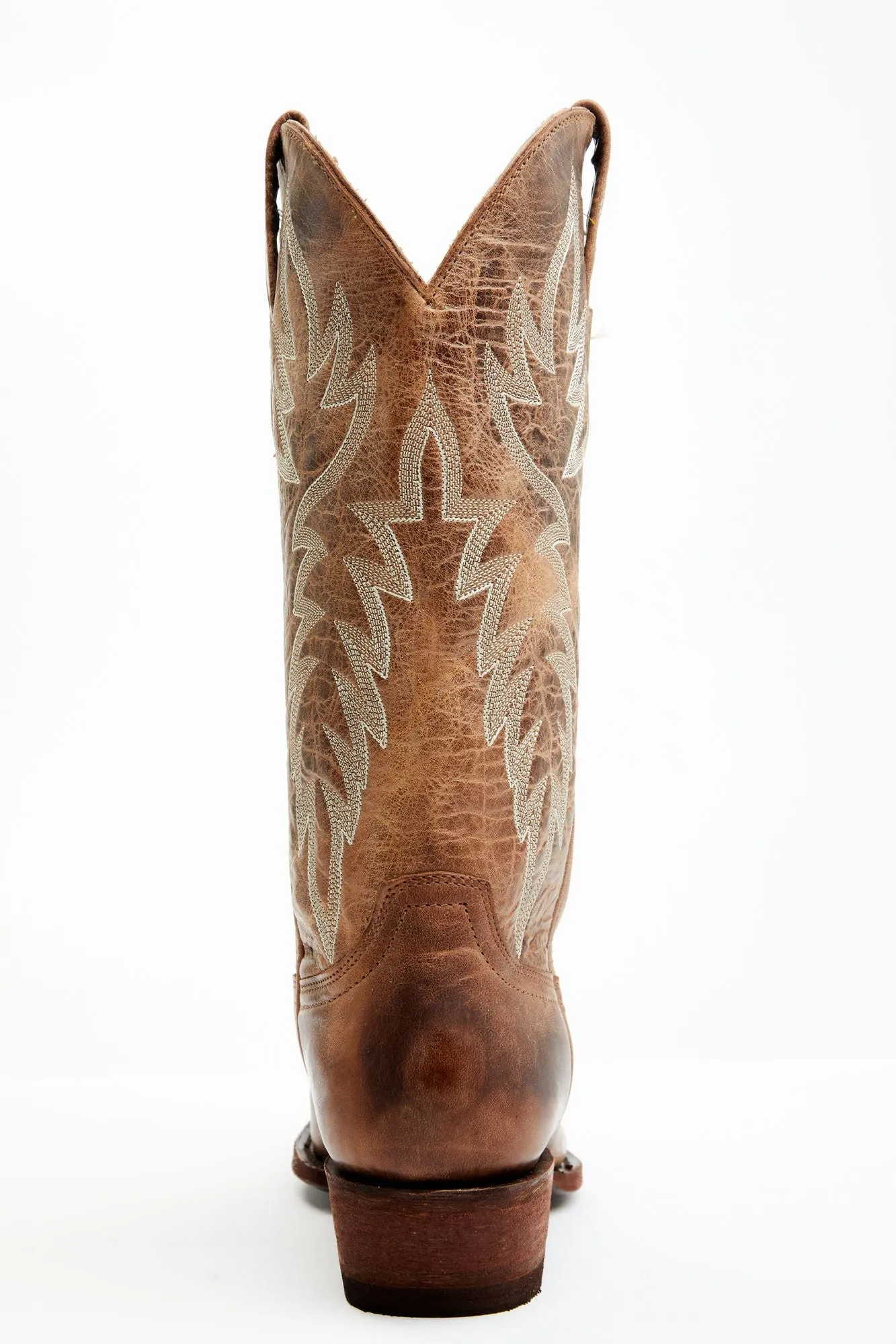 Wheeler Brown Western Performance Boots - Snip Toe