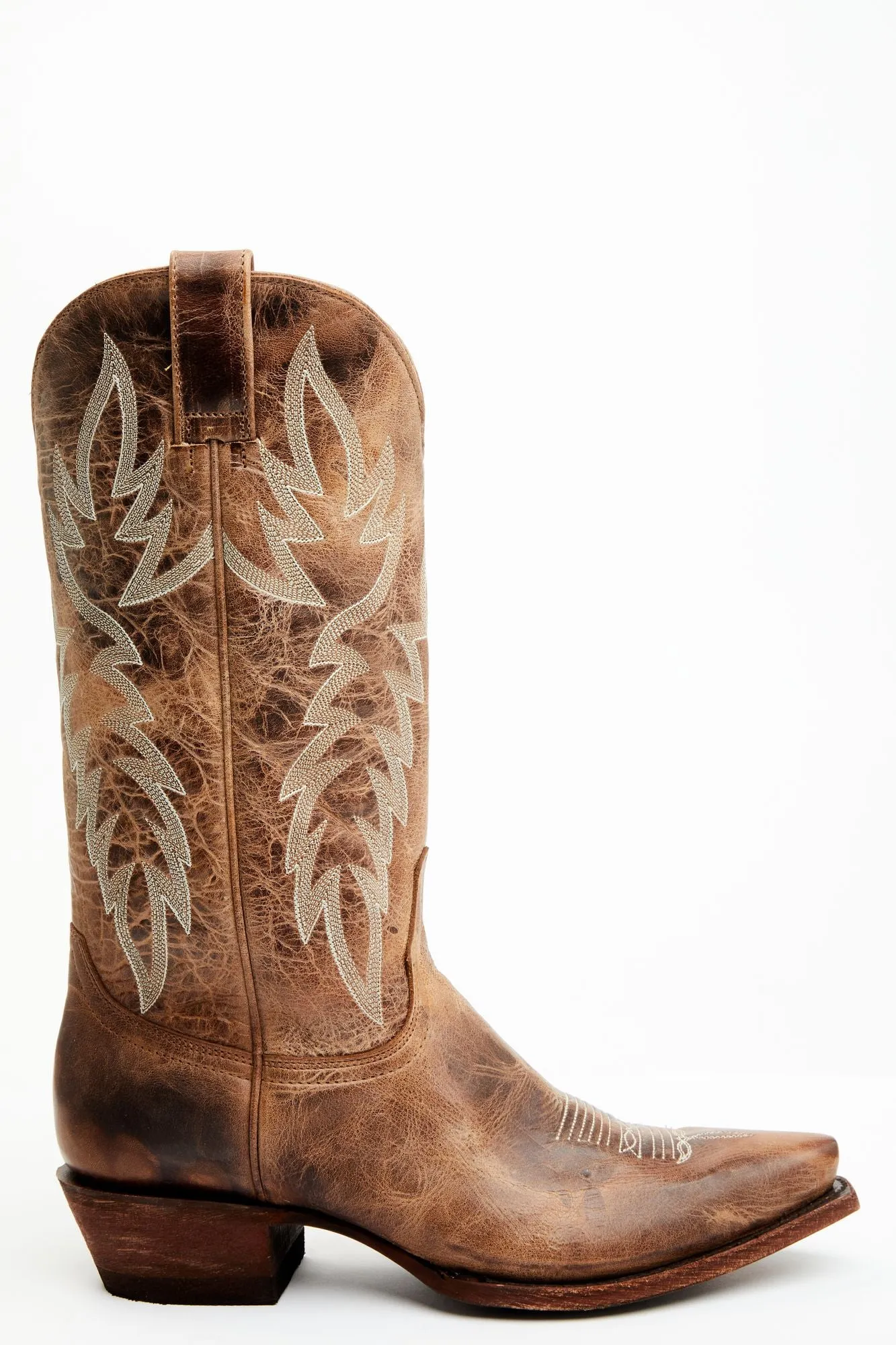 Wheeler Brown Western Performance Boots - Snip Toe