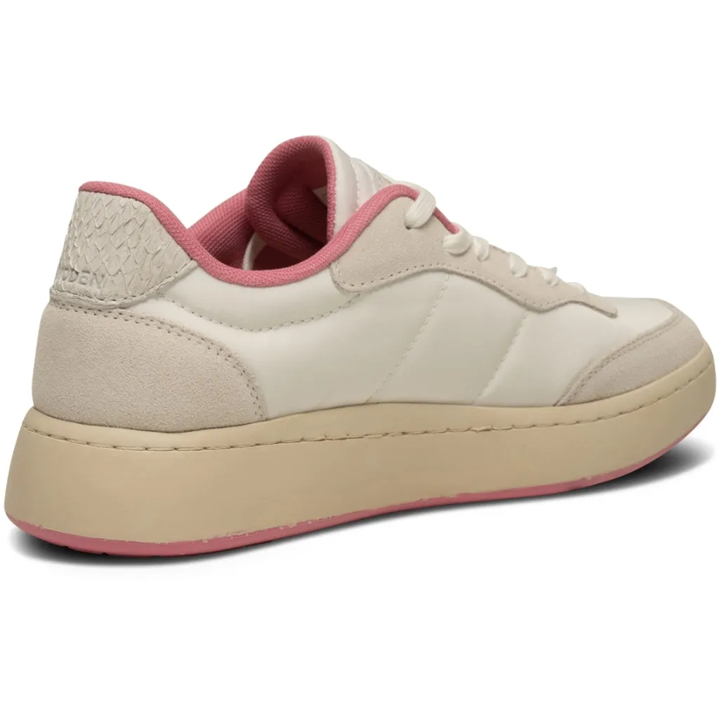 Woden May Trainers - Ivory/Aurora Pink