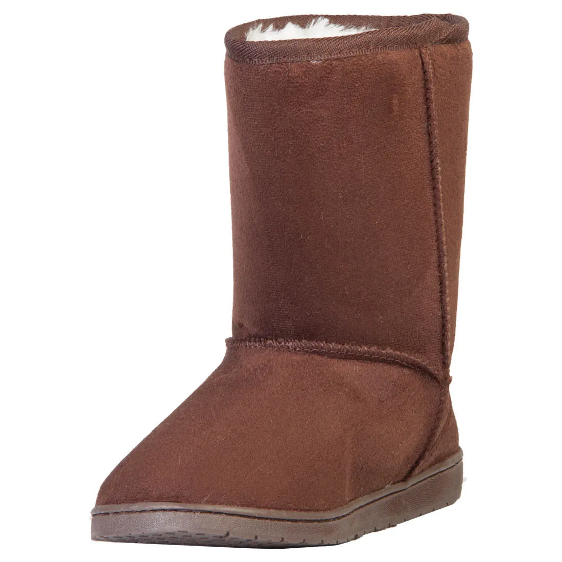 Women's 9-inch Microfiber Boots - Chocolate