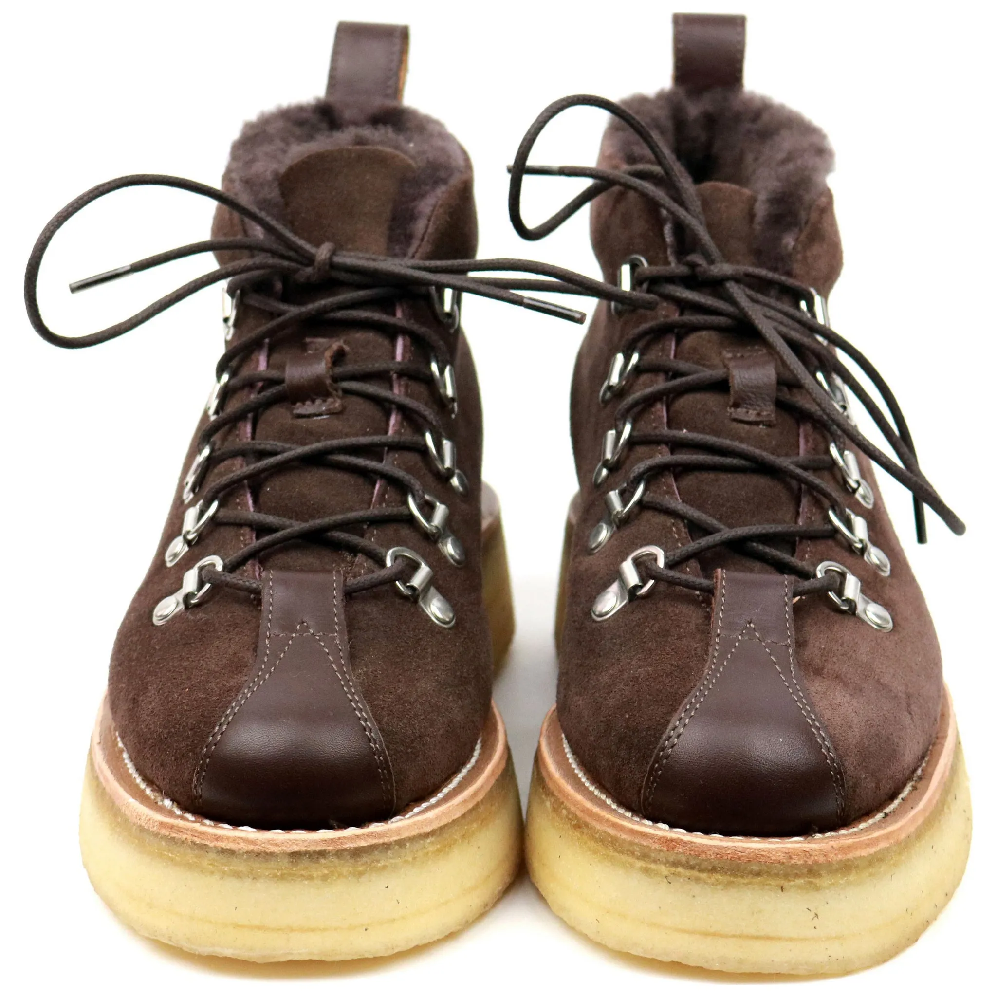 Women's 'Bridget' Brown Suede Hiker Boots UK 4