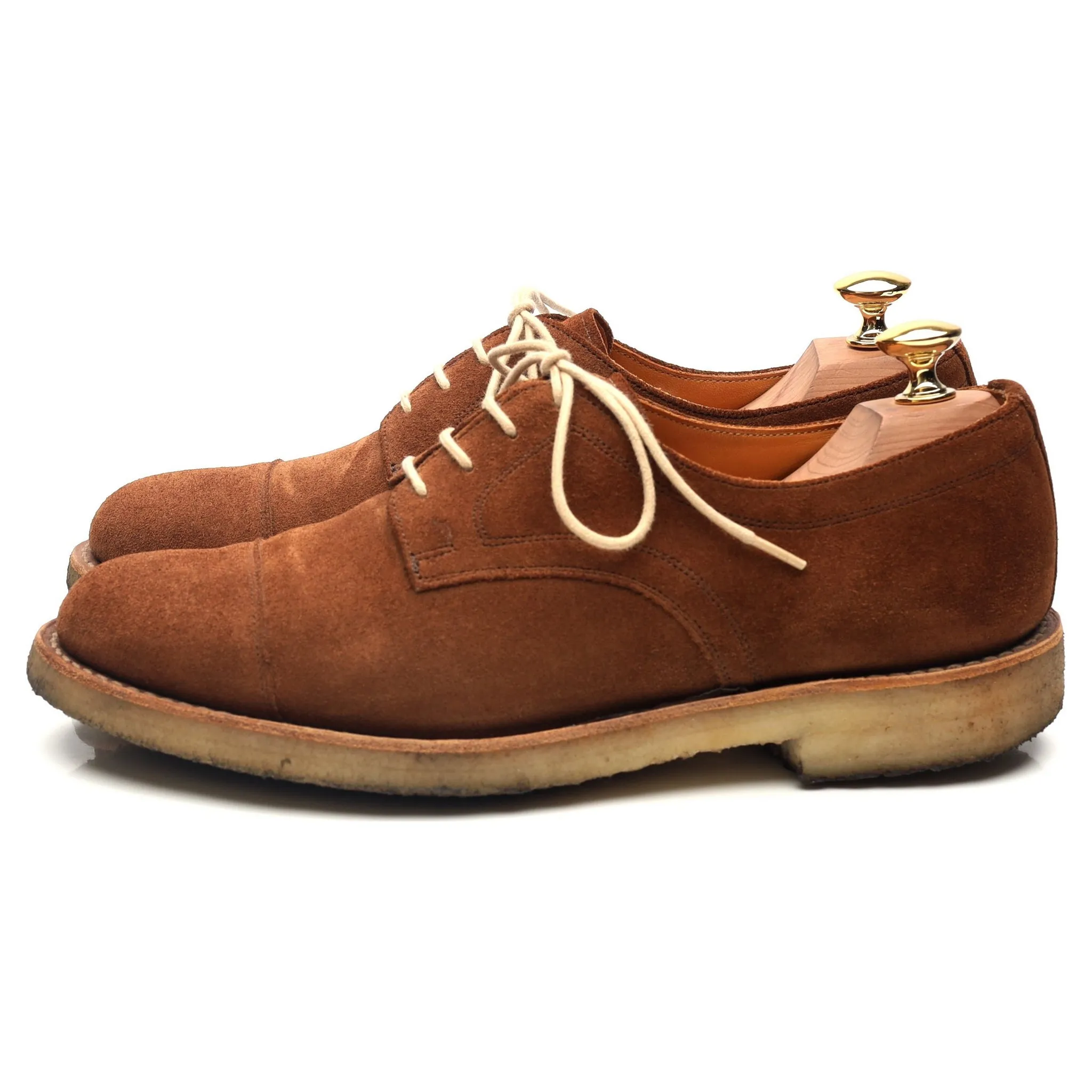 Women's 'Eleanor' Brown Suede Derby UK 6.5 D