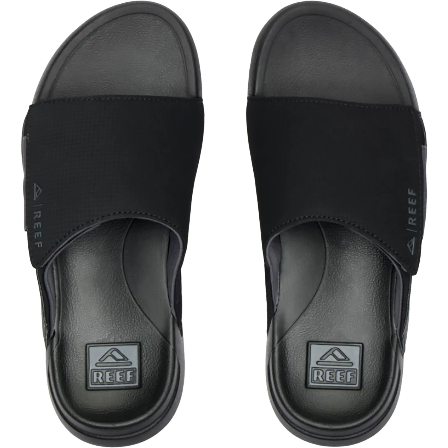 Women's REEF Cruiser Slide Black/Grey Synthetic